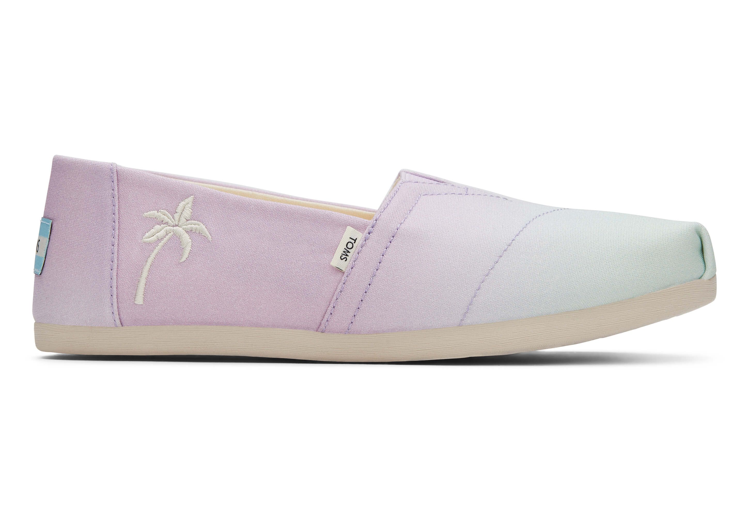 TOMS Women's Purple Alpargatas Ombre Espadrille Shoes | TOMS (US)
