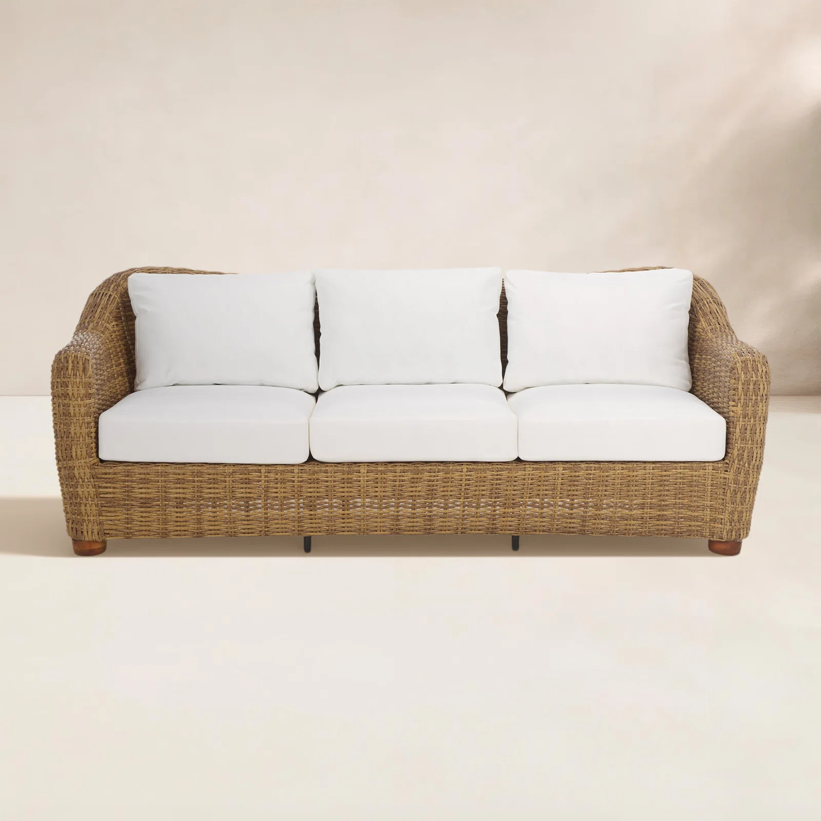 Melbourne Wicker Patio Sofa | Wayfair North America