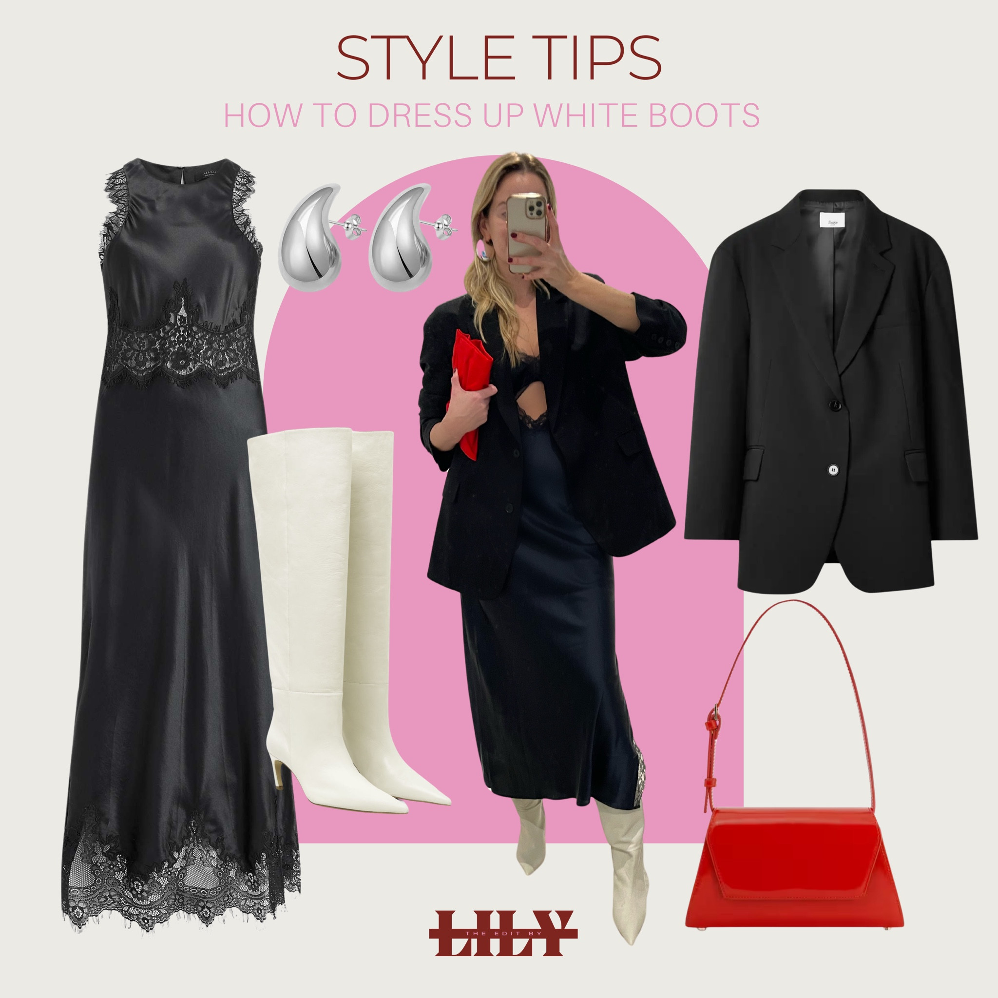 How to dress up white boots 

#LTKSeasonal #LTKstyletip #LTKHoliday