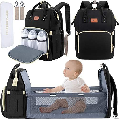 DEBUG Baby Diaper Bag Backpack with Changing Station Diaper Bags for Baby Bags for Boys Girl Diper B | Amazon (US)