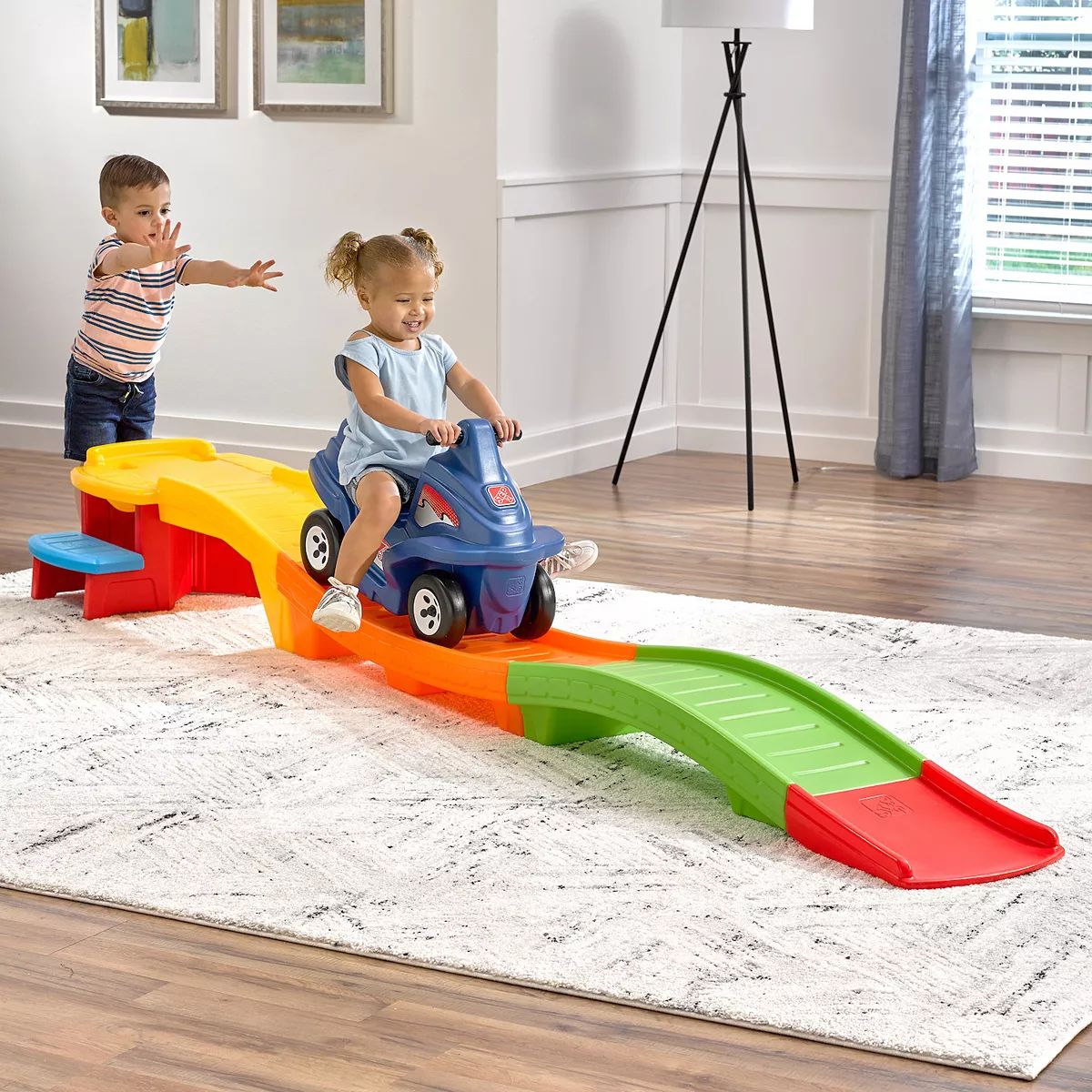 Step2 Blue Flash Up & Down Roller Coaster Ride-On Toy | Kohl's