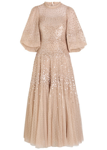Sequin-embellished tulle gown | Harvey Nichols