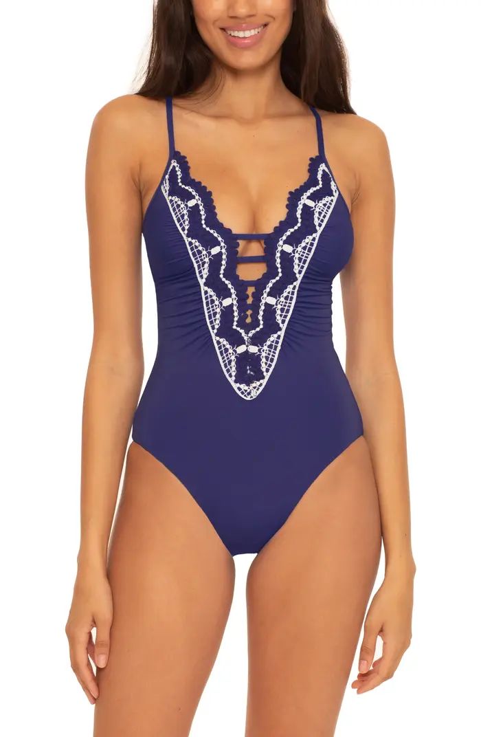 Delilah Plunge One-Piece Swimsuit | Nordstrom