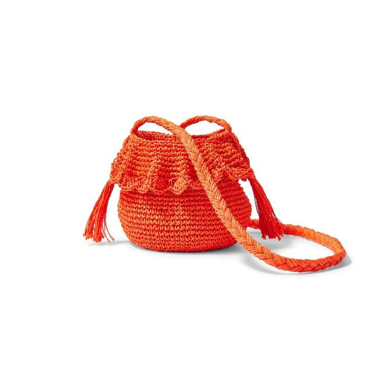 Crochet Bucket Bag - RHODE x Target Dark Orange | Target