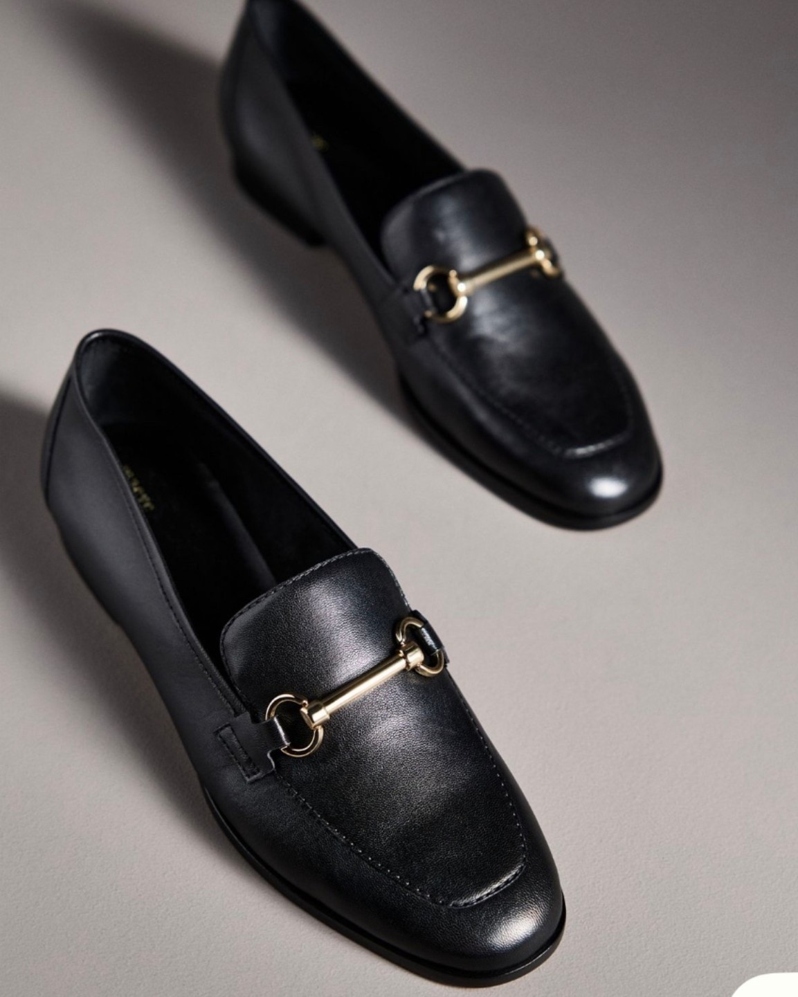 These leather loafers are on sale for $55. These are gorgeous and remind me of the Sam Edelman Lorraine loafer or the Gucci. 