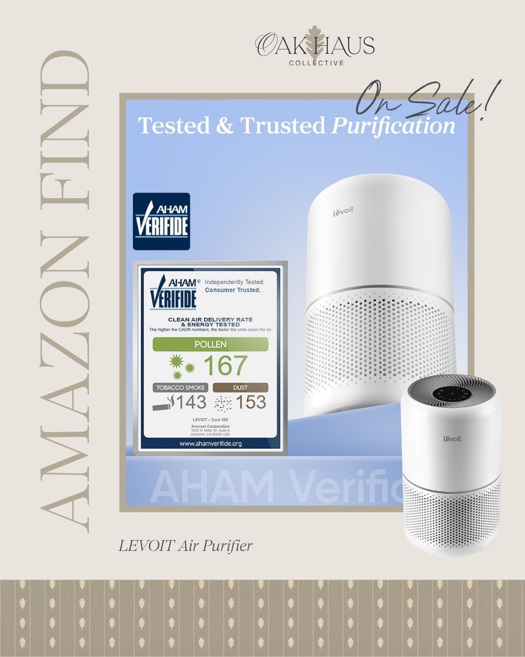 Amazon, Find, Sale, Air Purifier, Verified, Pure, Health

#LTKHome #LTKActive #LTKSaleAlert