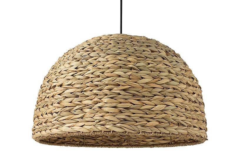 Shoreline Sea Grass Pendant, Natural | One Kings Lane