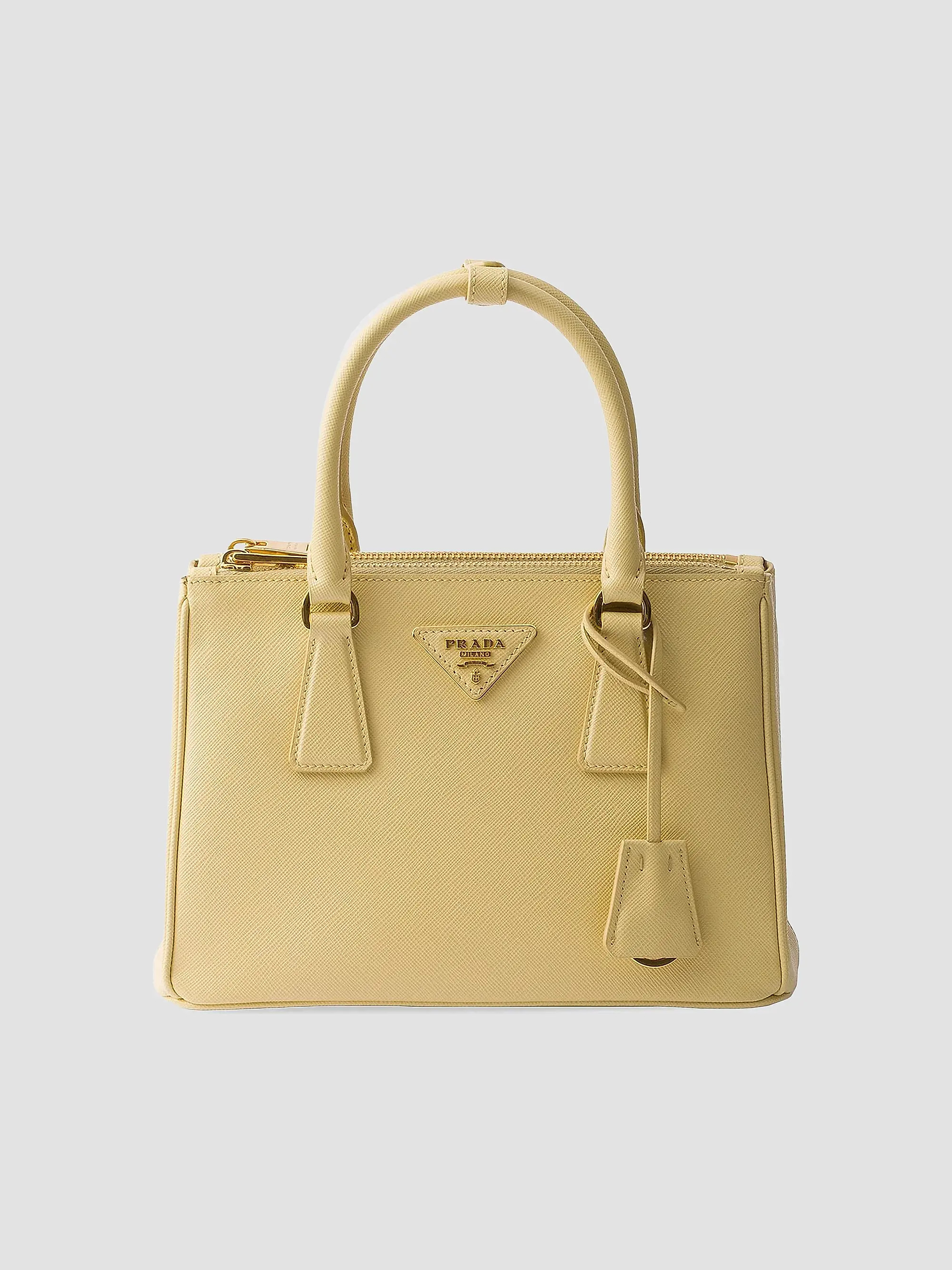 Prada Small Galleria Saffiano Leather Top Handle Bag | Saks Fifth Avenue | Saks Fifth Avenue