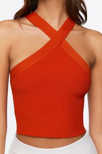 Sweater-Knit Halter Crop Top | Forever 21 (US)