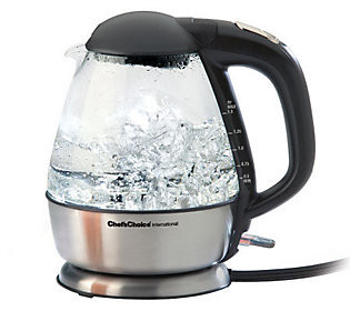 Chef's Choice Cordless Electric Glass Kettle | QVC