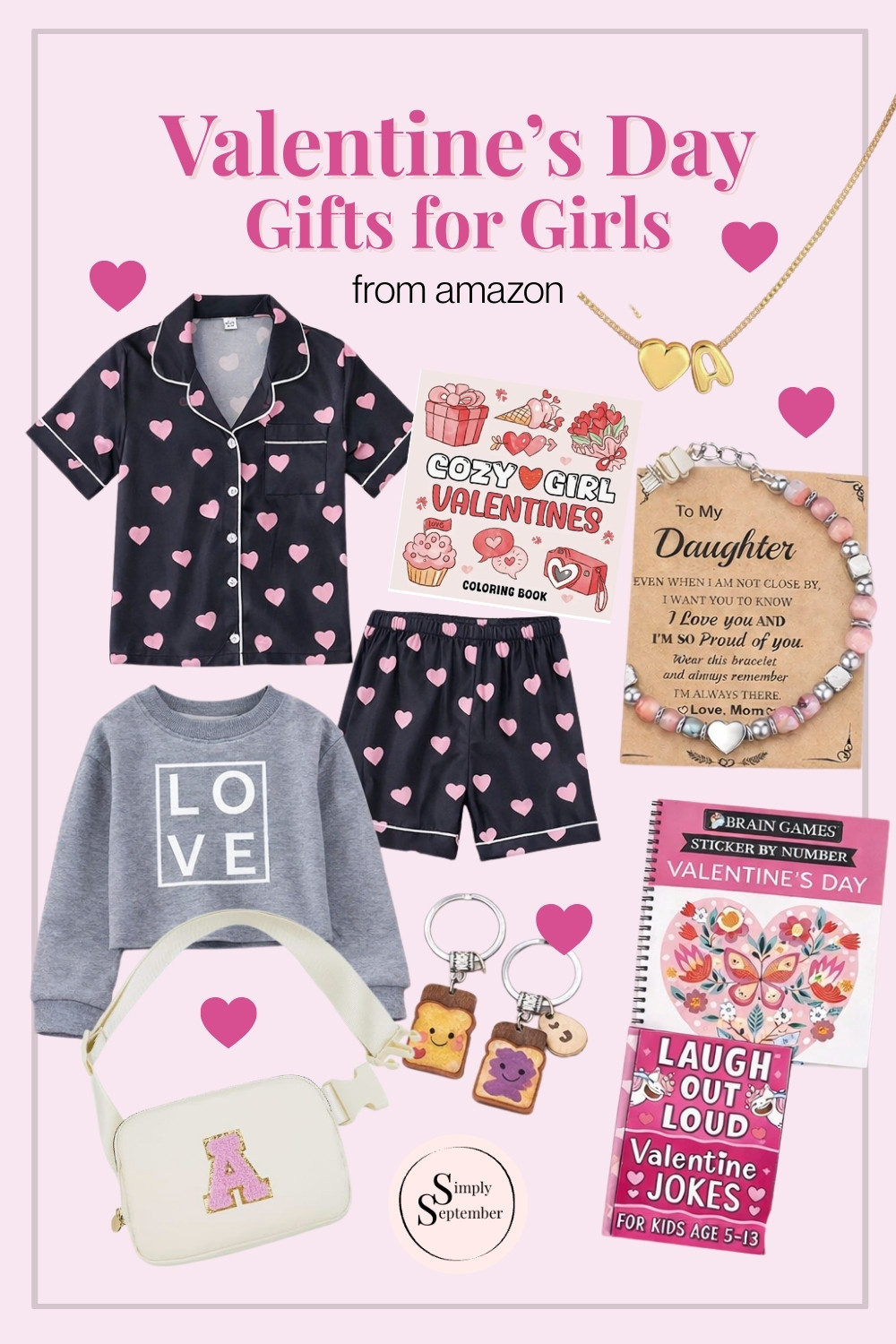 Valentine’s Day gift ideas for girls 💕 Sharing cute finds for daughters, tweens, and kids including cozy pajamas, books, and fun accessories. Everything is linked here to make Valentine shopping easy. 

 #LTKValentine #LTKmomlife #LTKKids