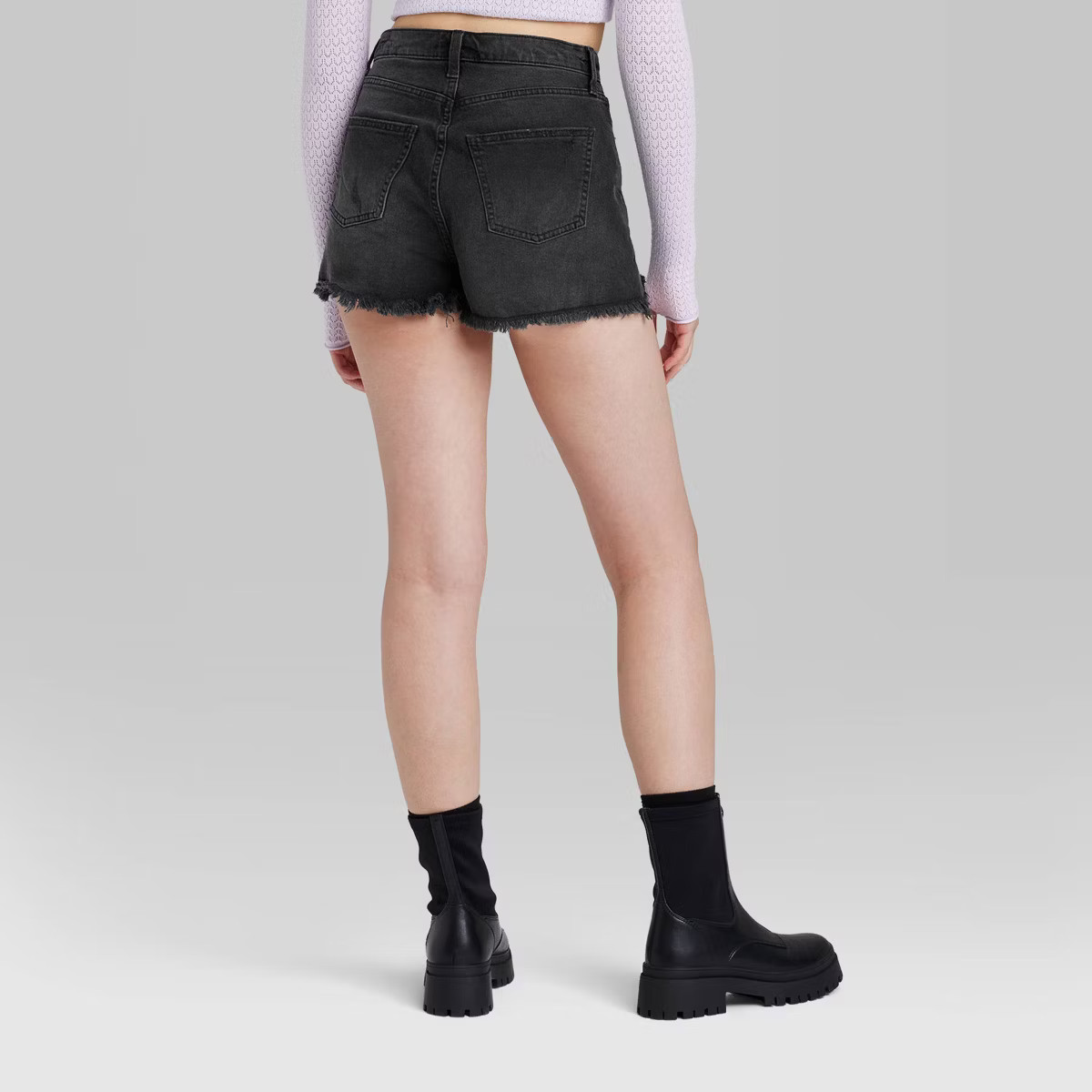 Women's High-Rise EasyRigid Cutoff Jean Shorts - Wild Fable™ | Target