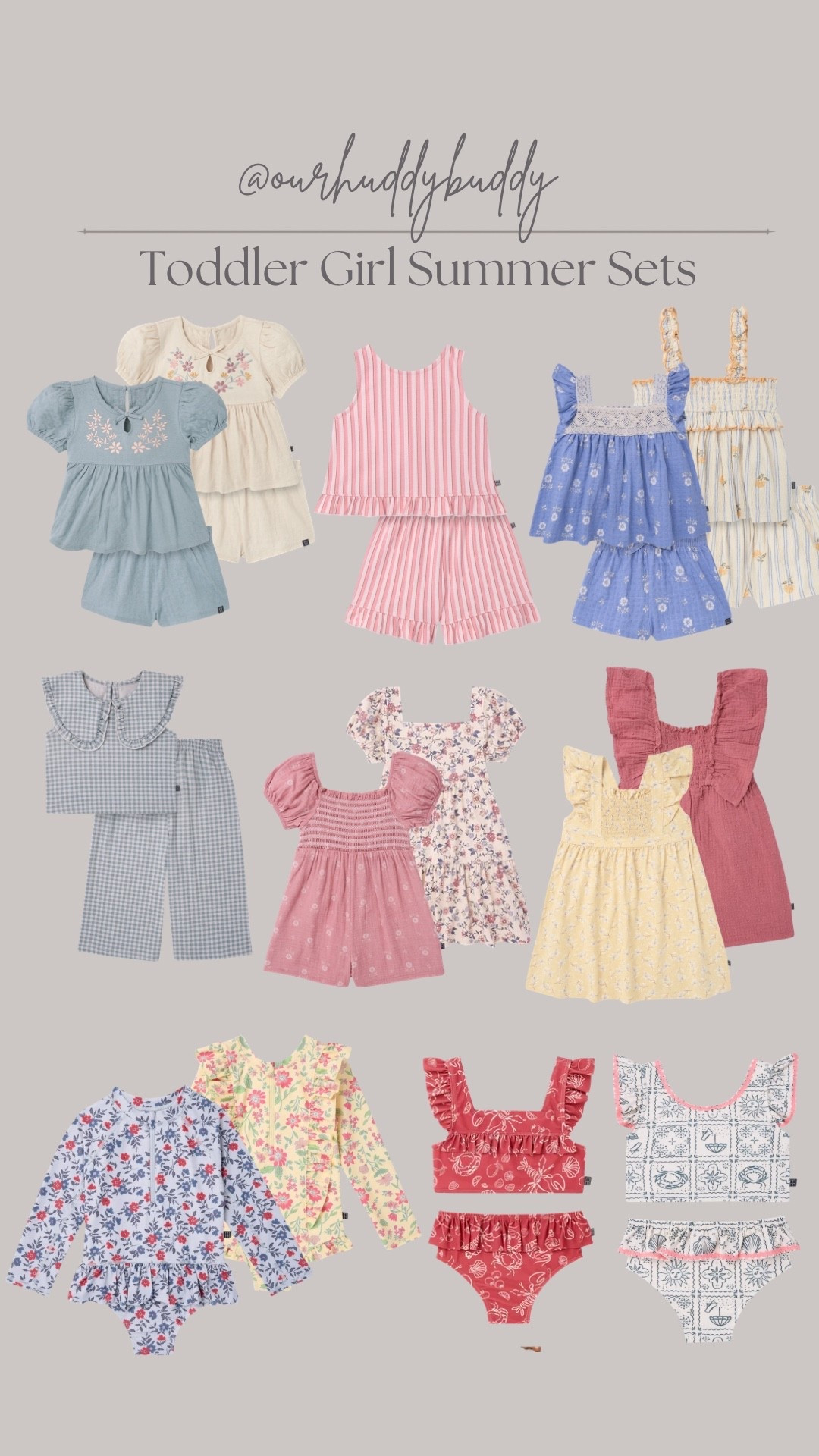 Summer outfits and swim for baby and toddler girls!!! 
So cute!! #girlootd #modernmoments #walmart 

#LTKBaby #LTKKids #LTKootd