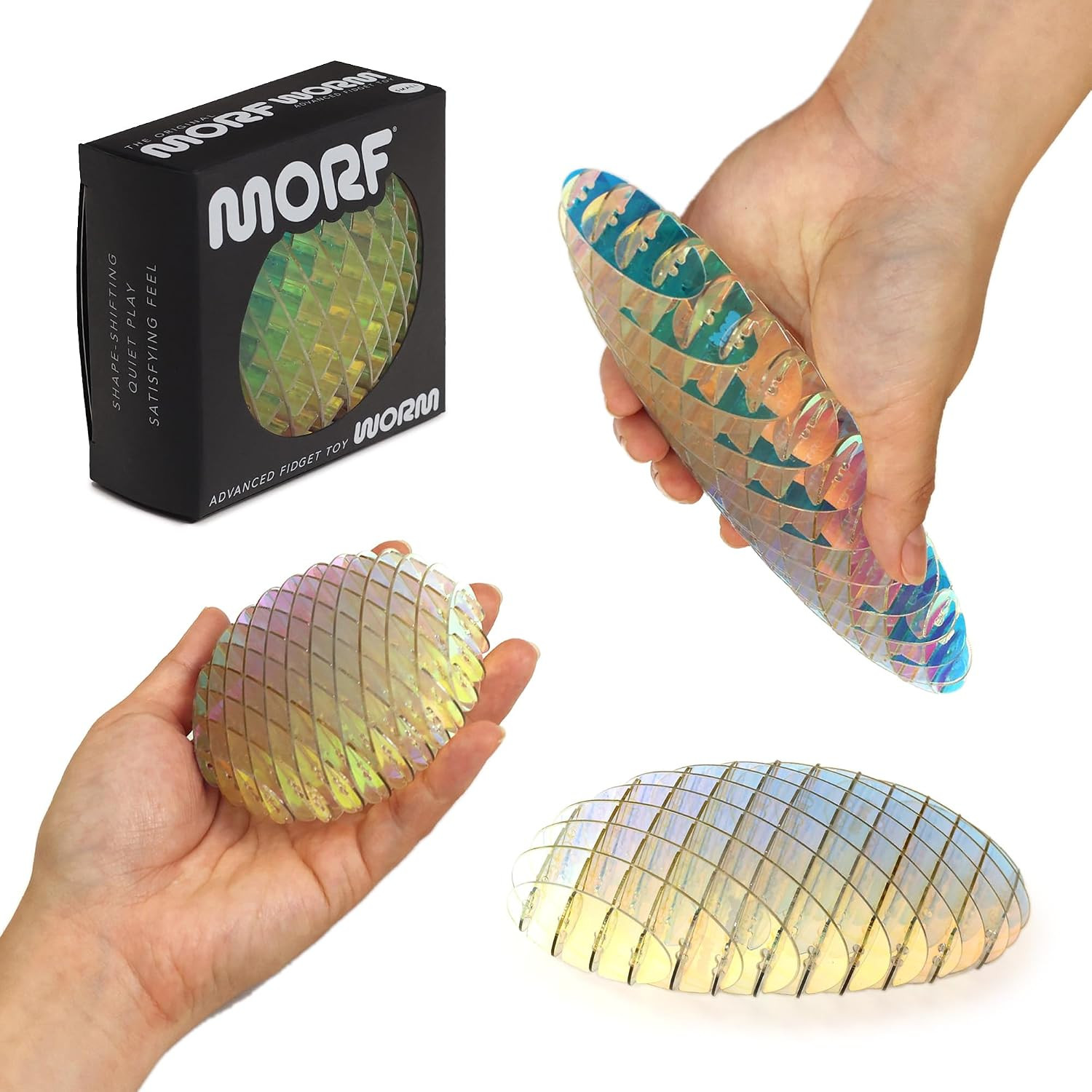 Morf Worm 3D Sensory Fidget Toys for Kids, Teens & Adults, Unicorn, Small | Amazon (US)