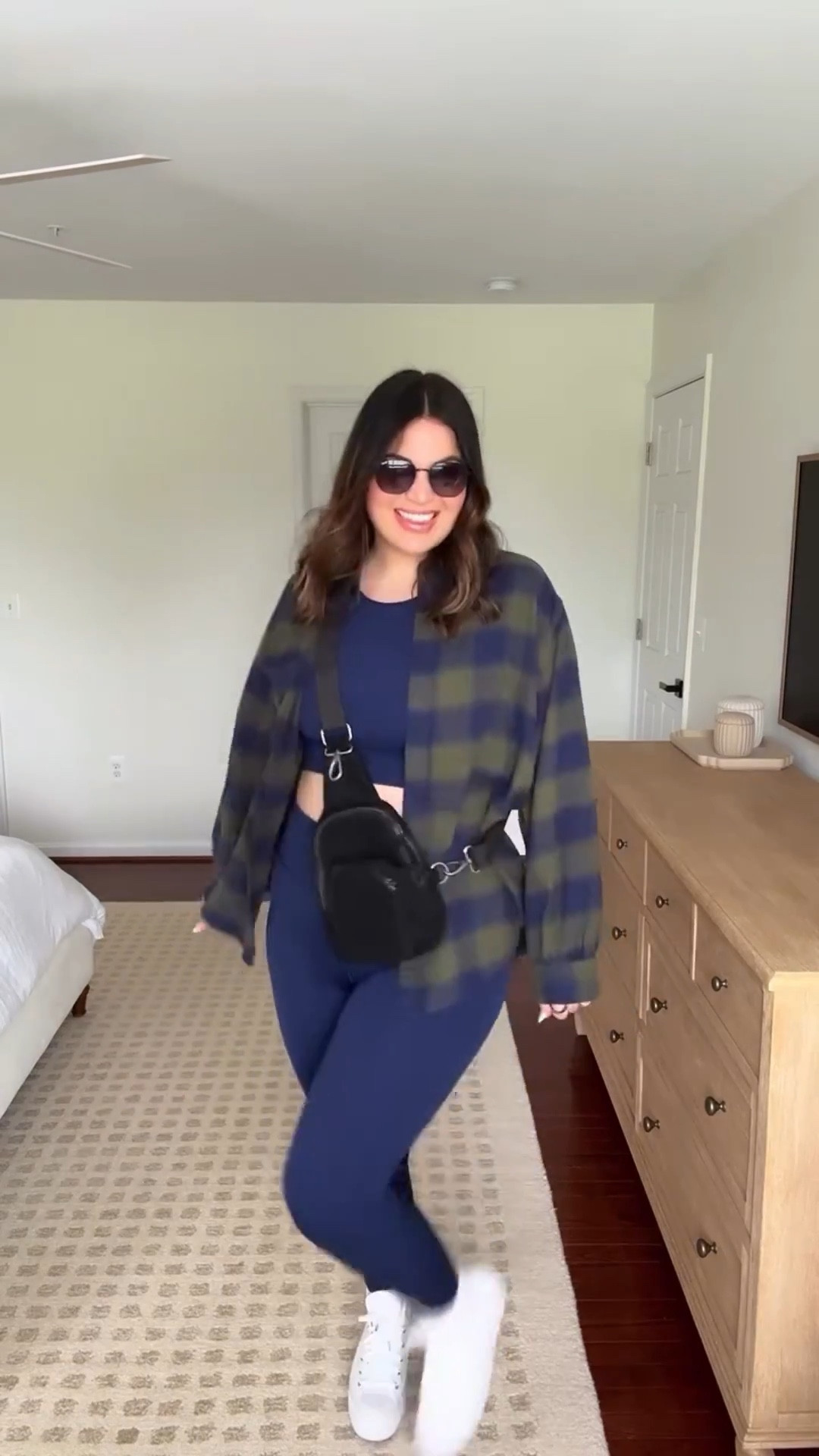 Midsize pre fall outfit inspo! Keeping it comfy + casual on this Friday! And I couldn’t be more excited to see flannels are back in stores 🍁 


Bra top - large 
Leggings - large 
Flannel - large 
Sneakers - 9 


#LTKStyleTip #LTKSeasonal #LTKMidsize