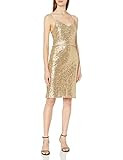 Jenny Yoo Women's Emery Short Sequin Dress, Glam Gold, 10 | Amazon (US)