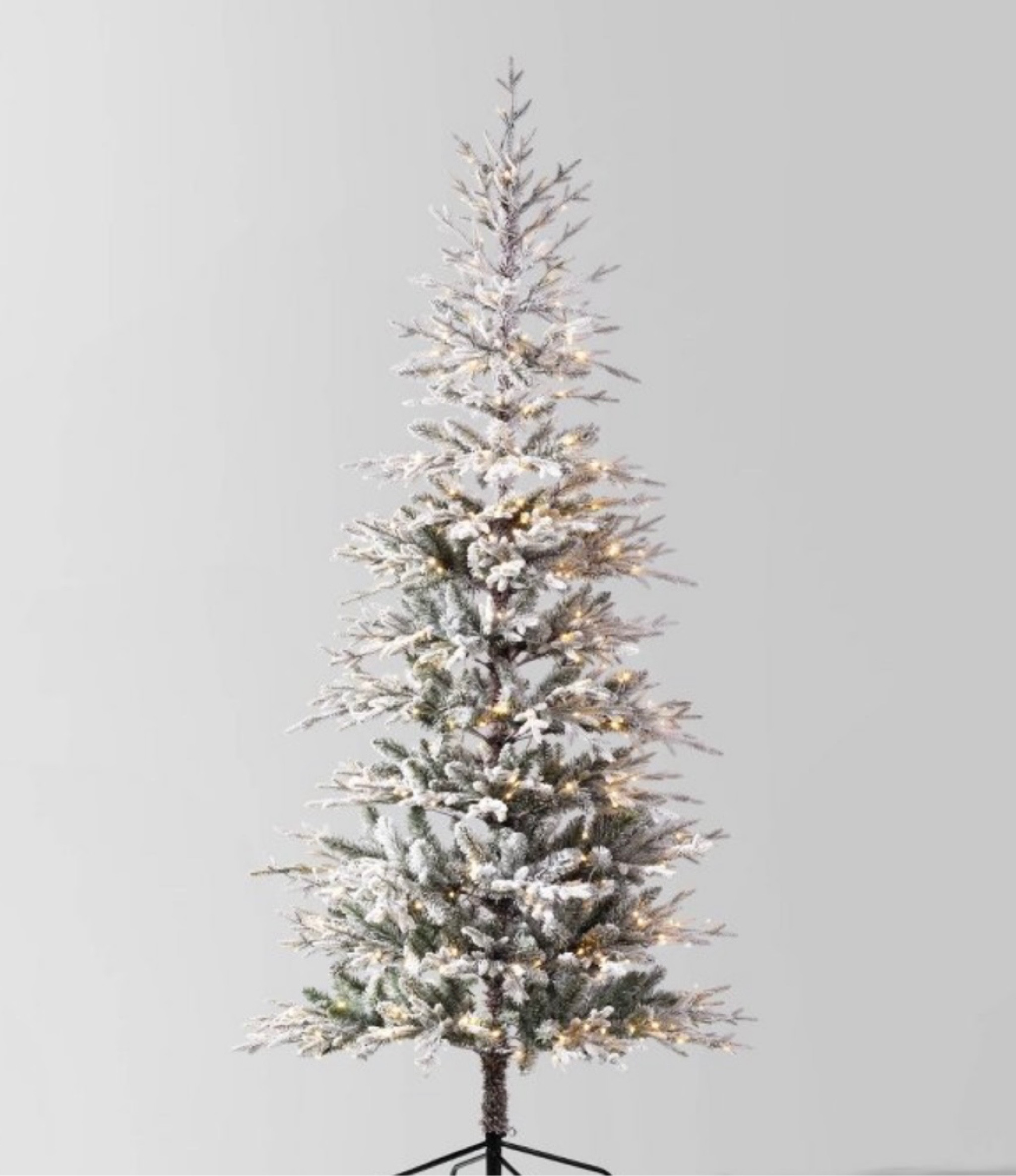 7.5' Pre-lit Glitter Flocked Indexed Balsam Fir
Artificial Christmas Tree Pure White Lights 

#christmas #christmastree #balsamfir