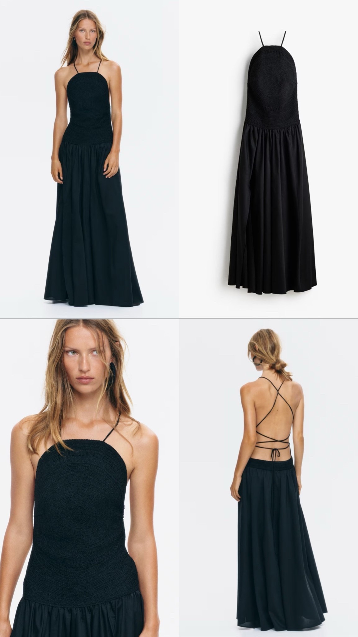 H&M crochet black dress
Currently 15% off