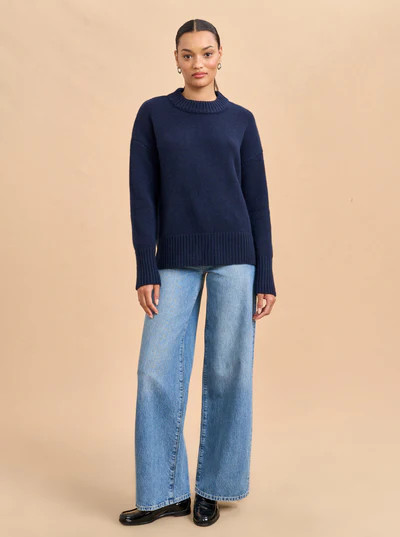 Solid Marin Sweater | La Ligne