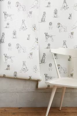 Dog's Life Wallpaper | Anthropologie (US)