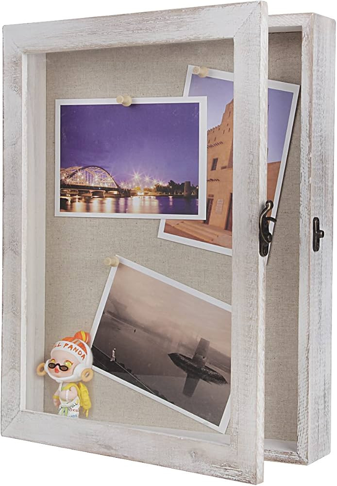 Livoccur Shadow Box Frame 11x14, Shadow Box Display Case, Top Loading Wood Box, Picture Frame wit... | Amazon (US)