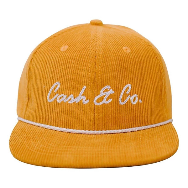 Kids' Cash & Co. Golden Snapback Hat Medium Mustard | Scheels