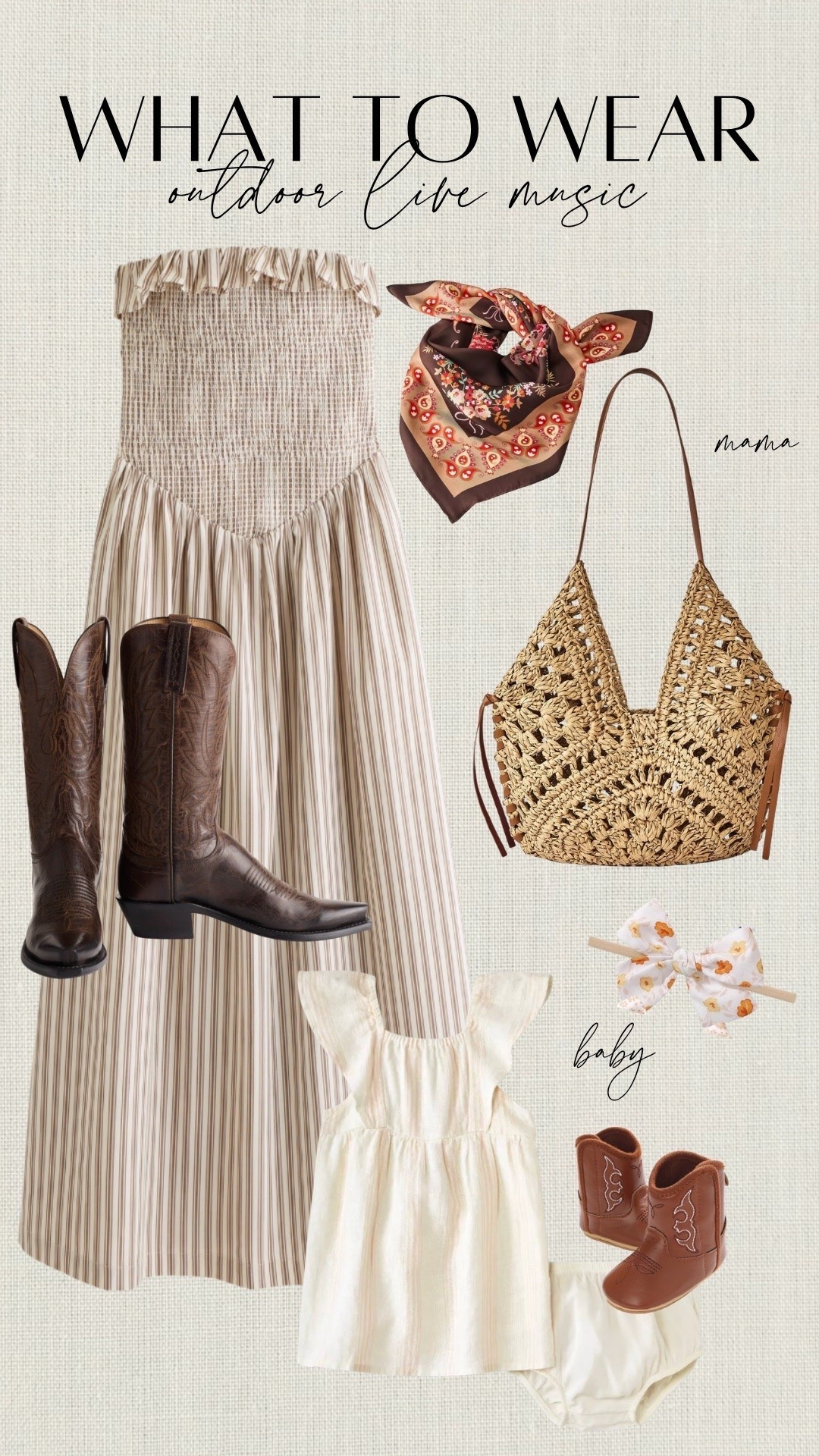 Mommy and me outdoor live music outfit idea! Best selling @abercrombie dress (fits TTS) is 25% off plus and extra 20% off with code AFLTK

#LTKxAbercrombie #LTKSaleAlert #LTKBaby
