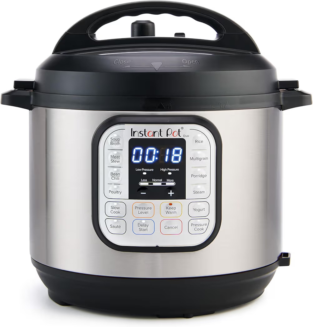 Instant Pot Duo 7-in-1 Multi-Cooker, Electric Pressure Cooker, Slow Cooker, Rice, Steamer, Sauté... | Amazon (US)