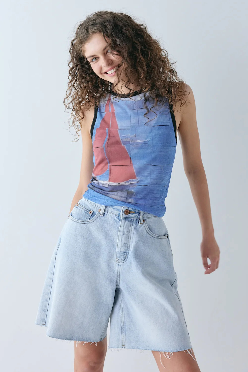 Alexia Mesh Top Sail | VRG Grl