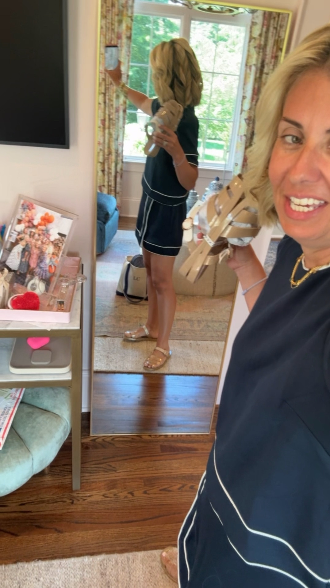 I cannot even describe to you the softness of this adorable set. It looks like a skirt, but the bottom is shorts elastic in the back side. Ups and the puff sleeves are absolutely amazing on the shirt. 

I’m in size small in both and wear a 7–8 in the shoes 
￼

#LTKootd #LTKdayinmylife #LTKstorytime