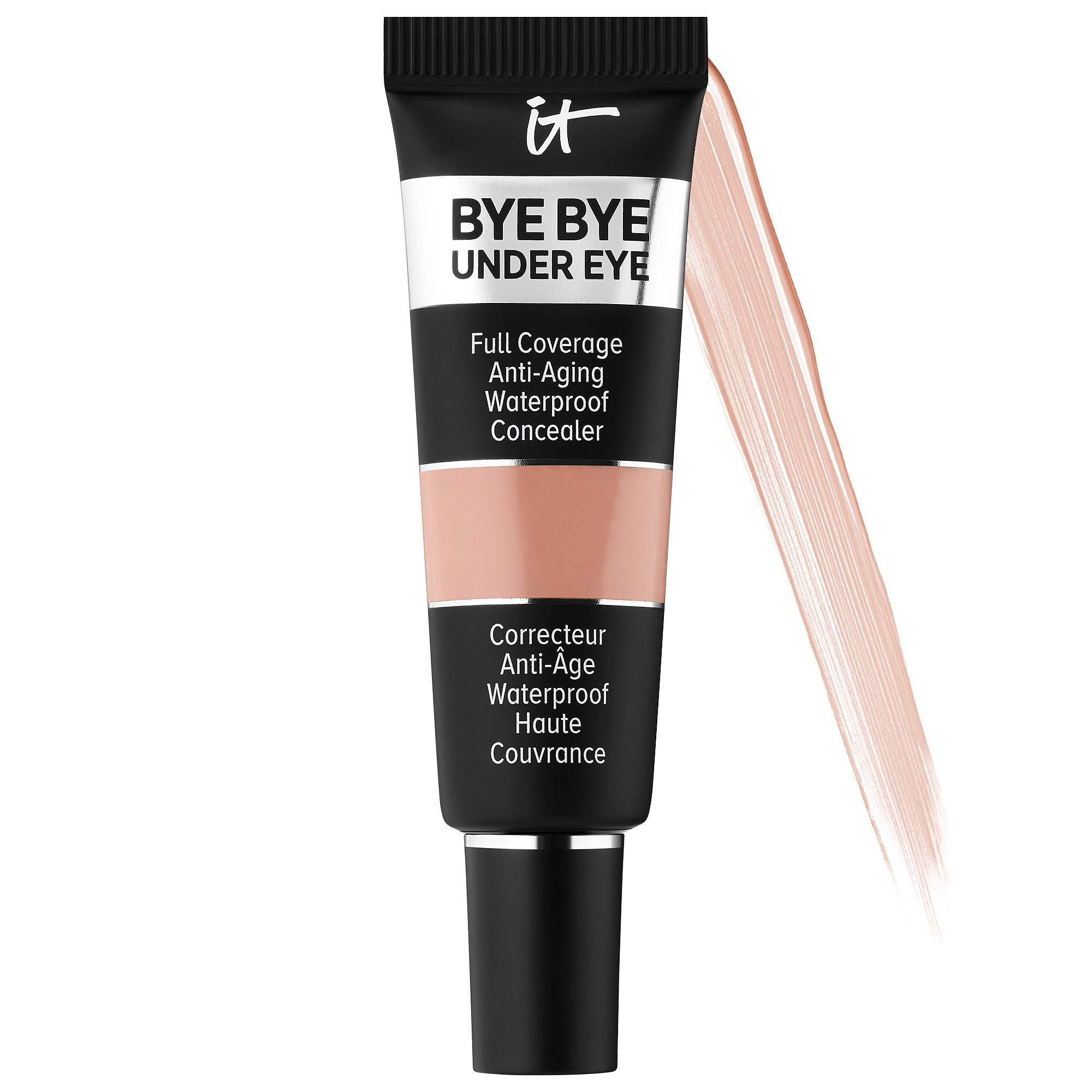 IT Cosmetics Bye Bye Under Eye Anti-Aging Full Coverage Concealer with Hyaluronic Acid 20.0 Medium 0.4 oz/12 ml | Sephora (US)