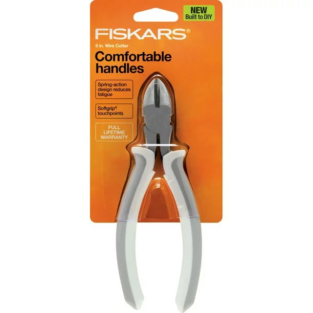 Fiskars Built to DIY Precision Wire Cutter 6"- - Walmart.com | Walmart (US)
