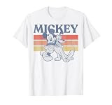 Disney Mickey And Friends Mickey And Pluto Retro Line T-Shirt | Amazon (US)