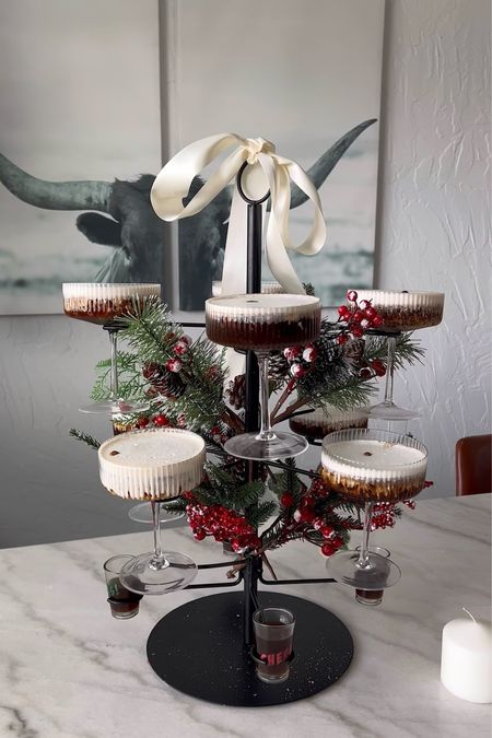 Espresso Martini tree, Christmas decor, holiday party decor, Amazon glassware

#LTKSeasonal #LTKHoliday #LTKCyberWeek