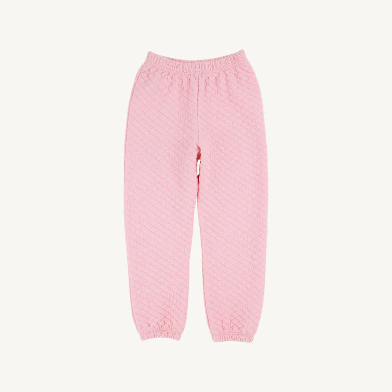 Gates Sweeney Sweatpants (Quilted) - Sandpearl Pink | The Beaufort Bonnet Company