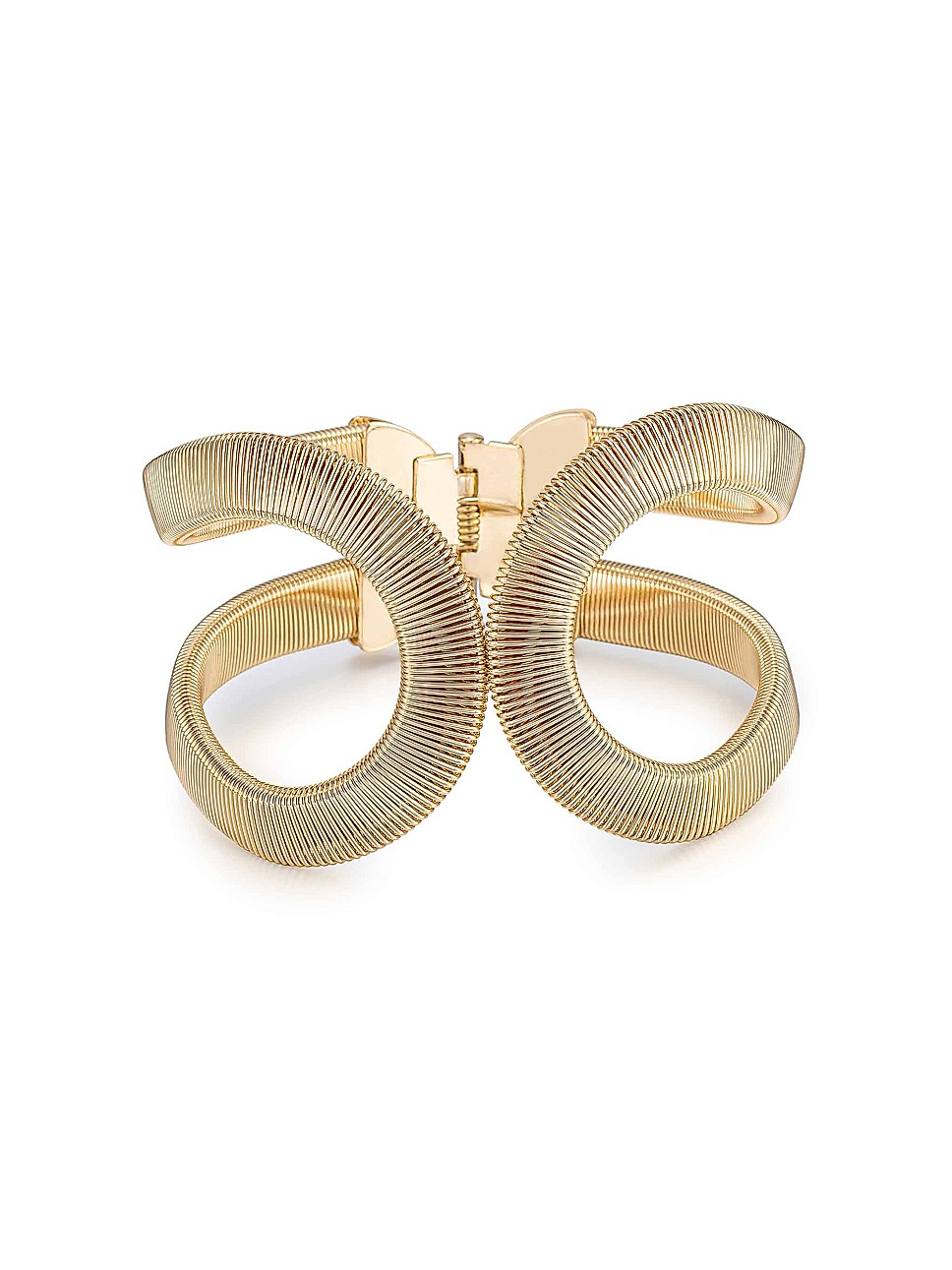 Abstract 18K Gold-Plated Bracelet Cuff | Saks Fifth Avenue