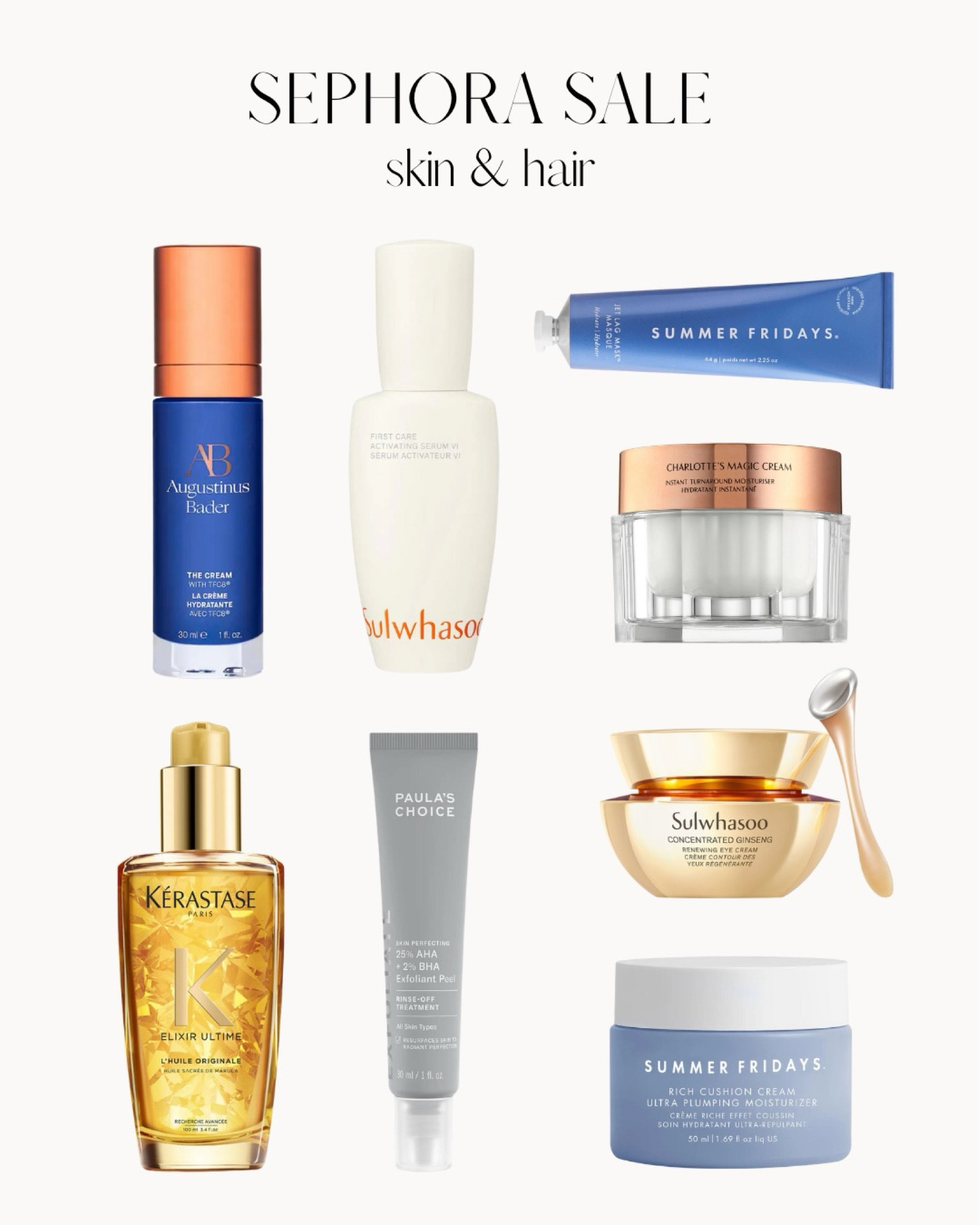 My Sephora sale skin + hair products! 

#LTKbeauty #LTKxSephora #LTKSeasonal