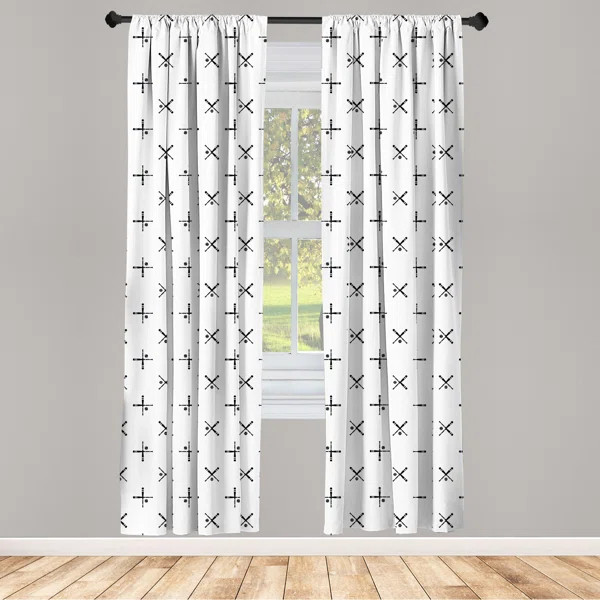 Polyester Room Darkening Sliding Panel Pair (Set of 2) | Wayfair North America