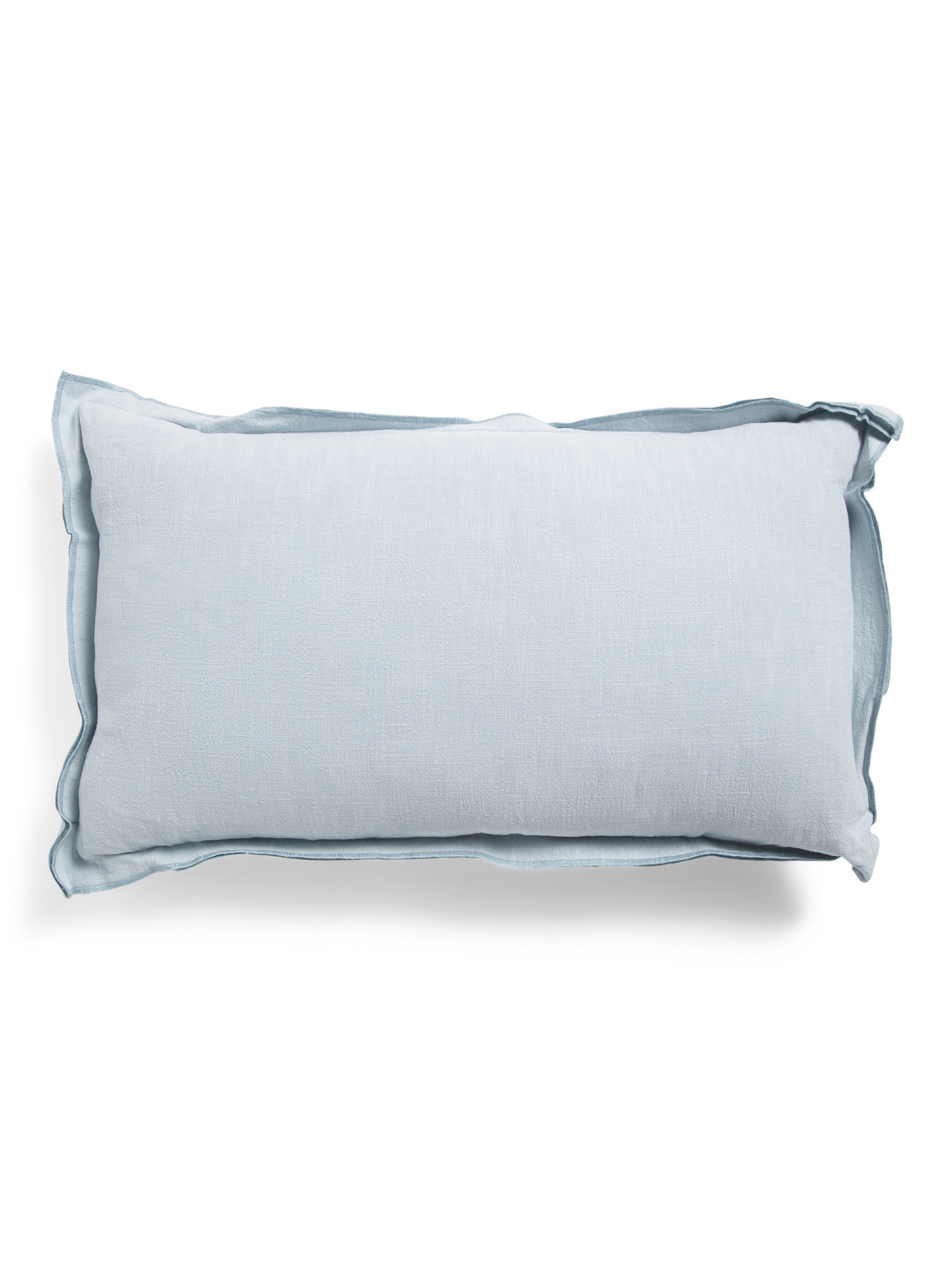 14x24 Linen And Cotton Blend Stone Wash Lumbar Feather Filled Pillow | Home | Marshalls | Marshalls