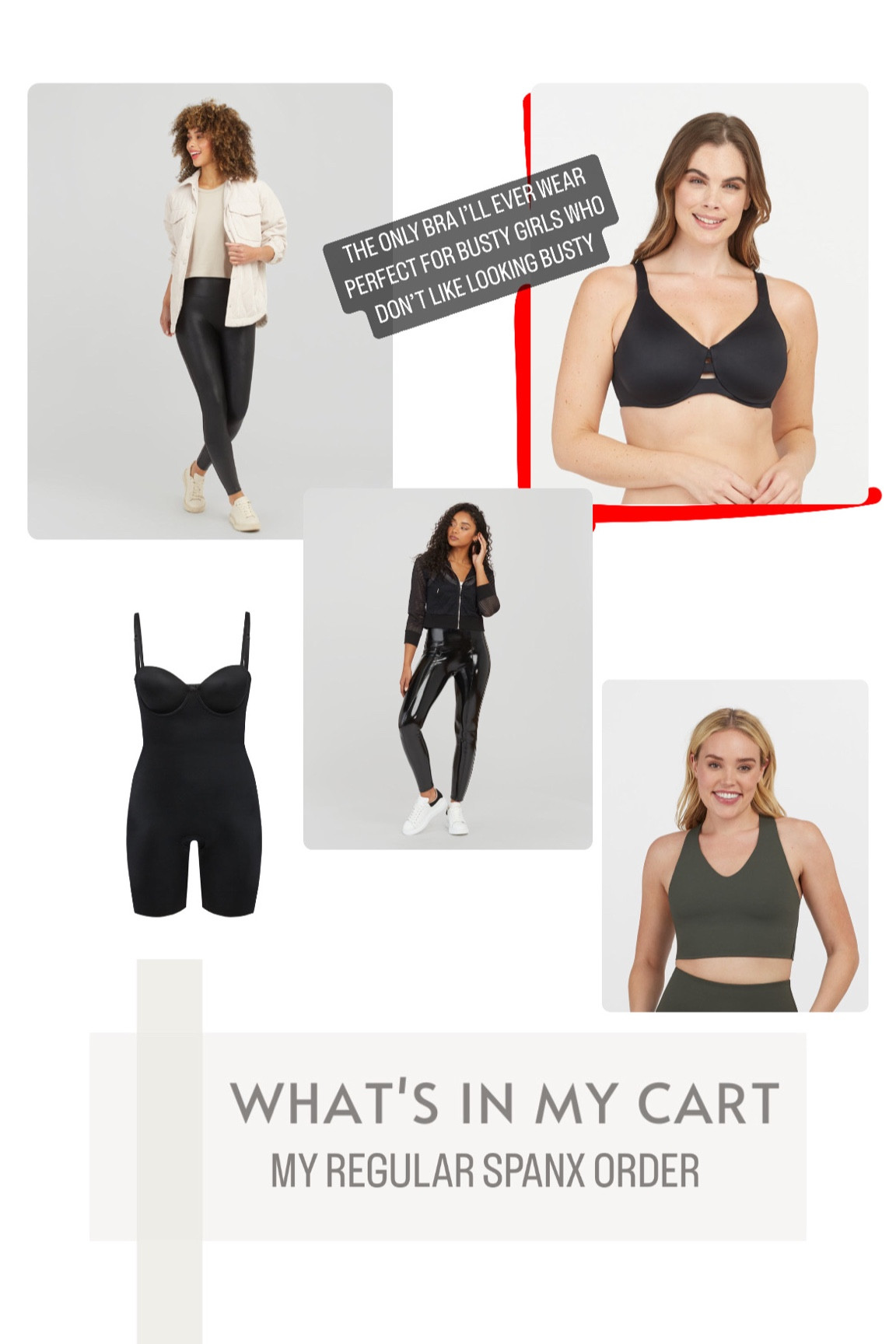 My Regular SPANX Order!! 

#LTKunder100 #LTKstyletip