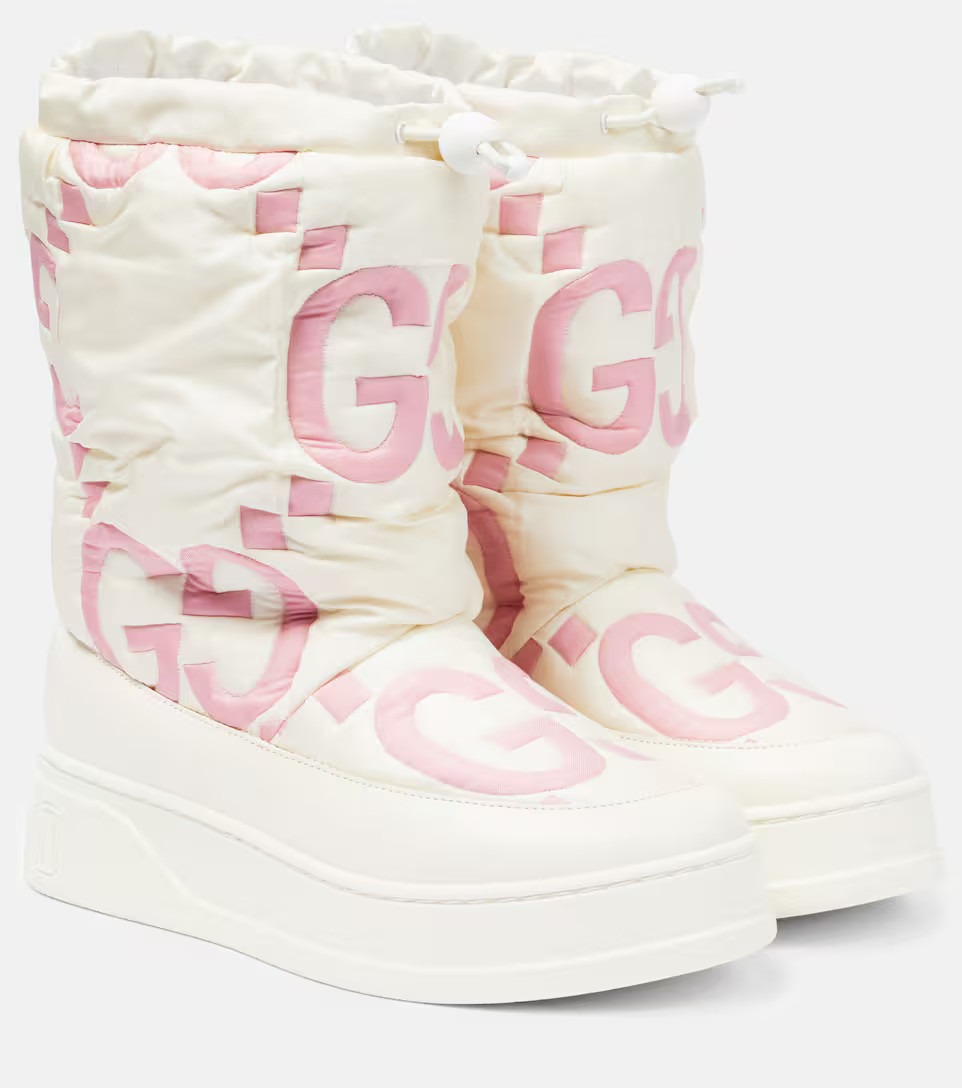 GG matelassé snow boots | Mytheresa (UK)