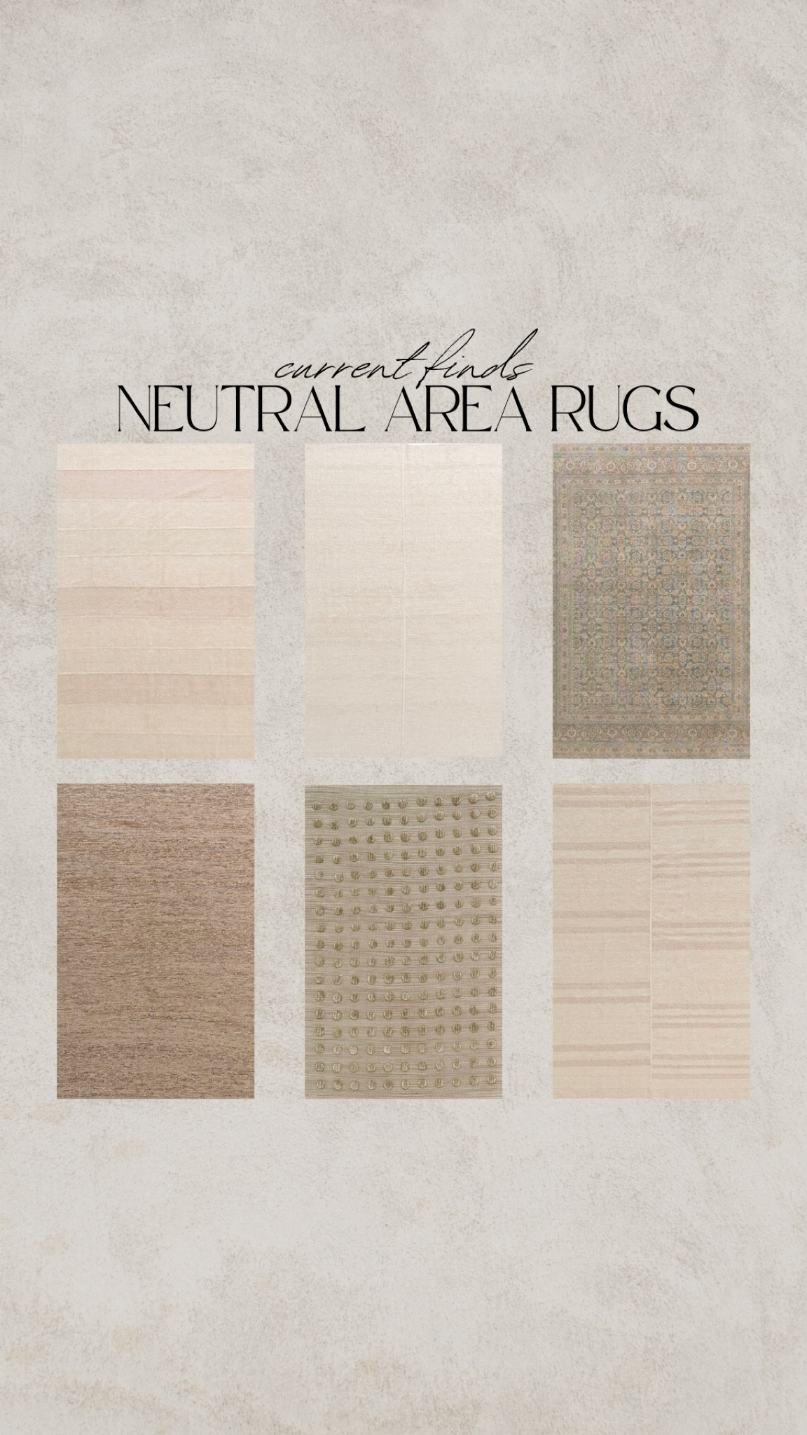 Neutral area rugs, brown rug, beige, organic modern living room, checkered rug, striped rug

#LTKSeasonal #LTKhome #LTKsalealert
