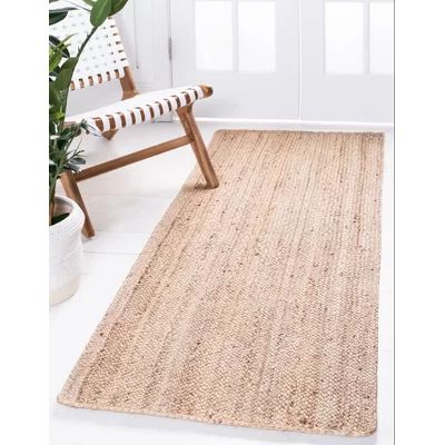 Meador Hand-Braided Natural Area Rug | Wayfair North America