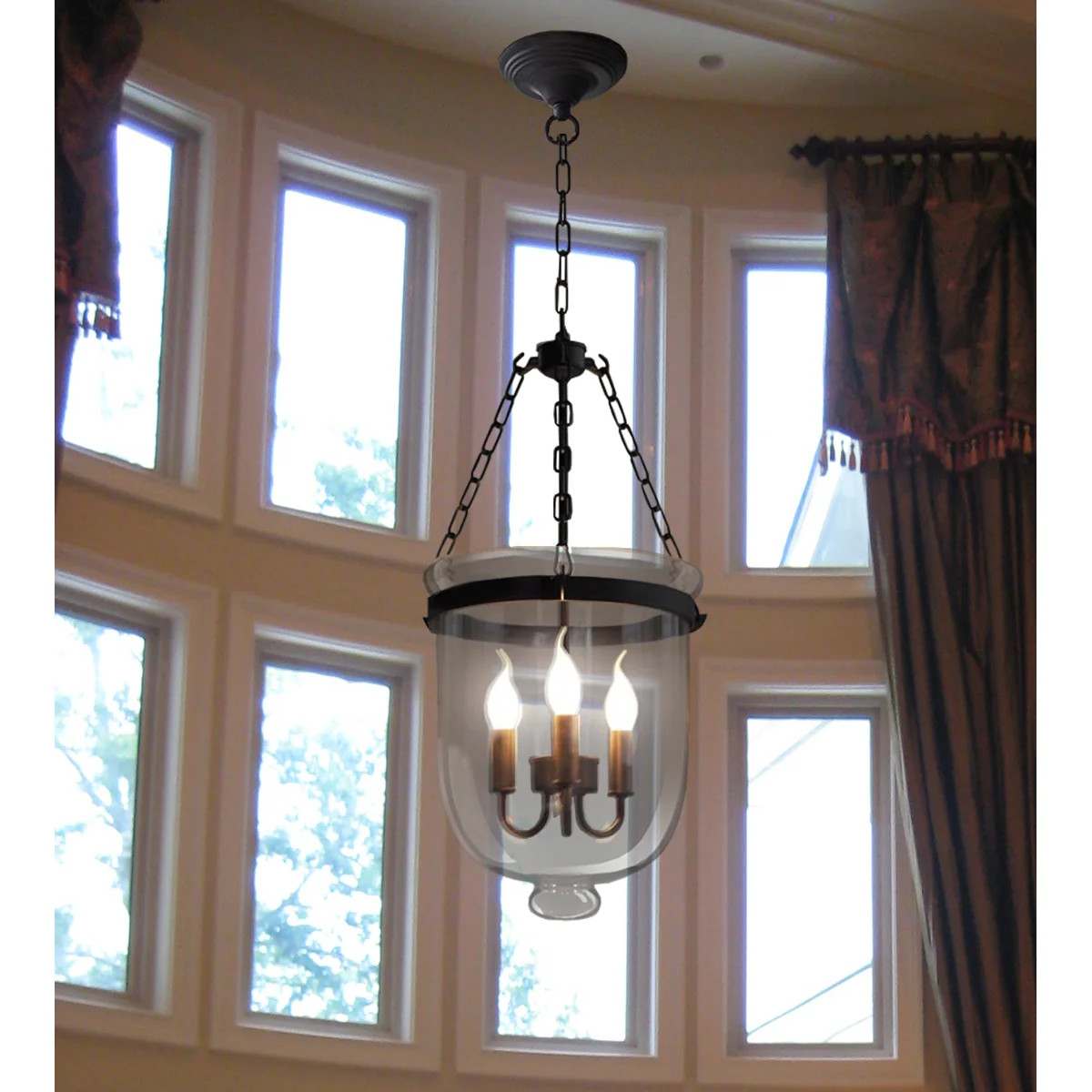 Aale 3 - Light Matte Black Unique/Statement Pendant | Wayfair North America