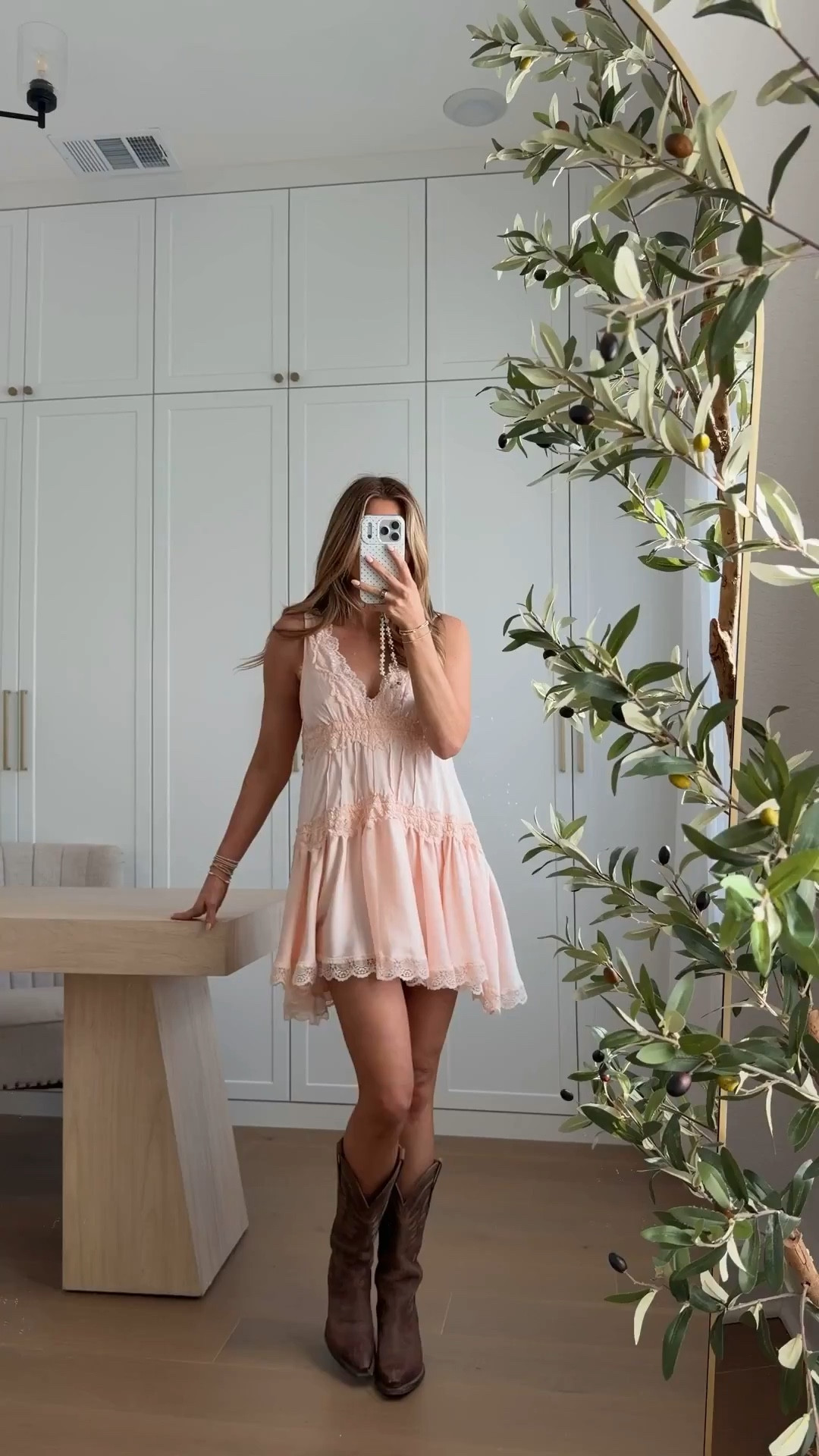 the details 😍 wearing an xs 

summer dress, mini dress, spring, spring ootd, free people, festival looks, western inspired, michele jaliene 

#LTKootd #LTKdayinmylife #LTKFestival