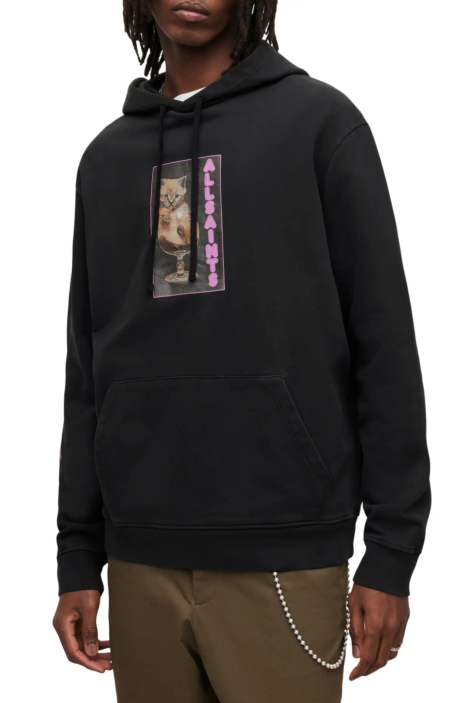 Sherry Oversize Graphic HoodieALLSAINTS | Nordstrom