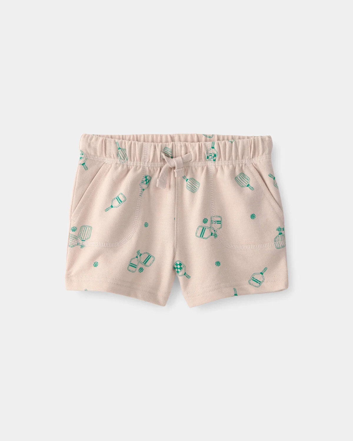 Baby Boy Pickleball French Terry Shorts - Brown | Carter's Inc