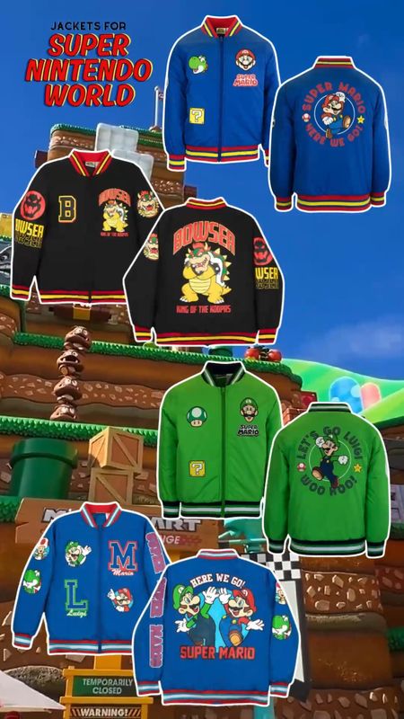 Super Nintendo World | Super Mario | Princess Peach | Luigi, Yoshi, Toad | Amazon finds | bomber jacket | Universal Studios

#LTKVideo #LTKstyletip #LTKfindsunder100