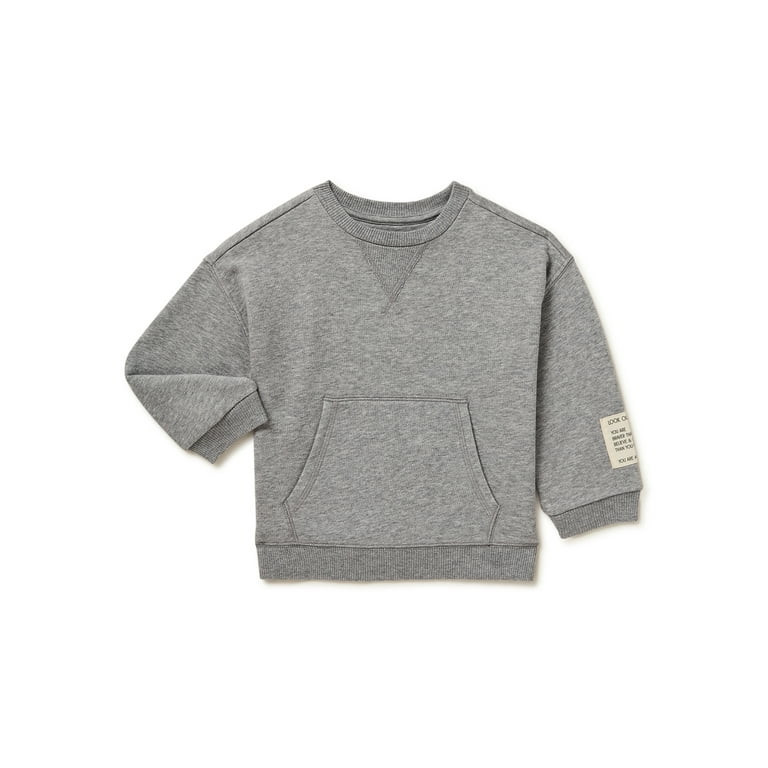 easy-peasy Baby and Toddler Boys French Terry Pullover, Sizes 12 Months-5T - Walmart.com | Walmart (US)