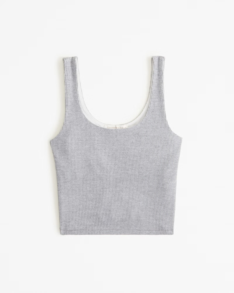Women's Lounge Waffle Tank | Women's Intimates & Sleepwear | Abercrombie.com | Abercrombie & Fitch (US)
